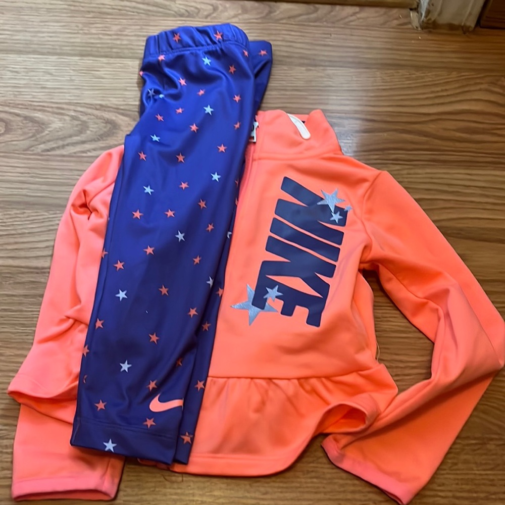 Nike toddler track suit